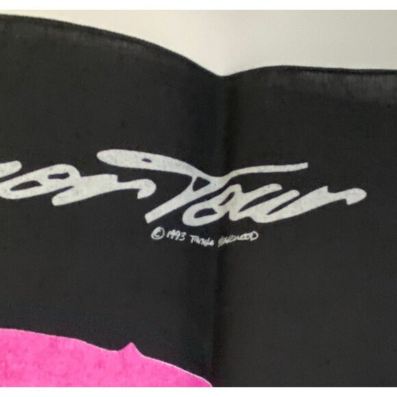 Concert Bandana Trisha Yearwood Bandana Handkerchief Country 1993 Vintage - Picture 3 of 6